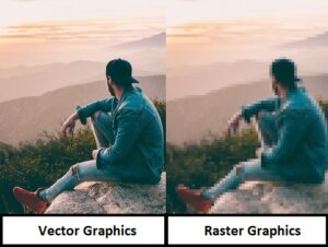 Difference between Vector and Raster graphics with Example
