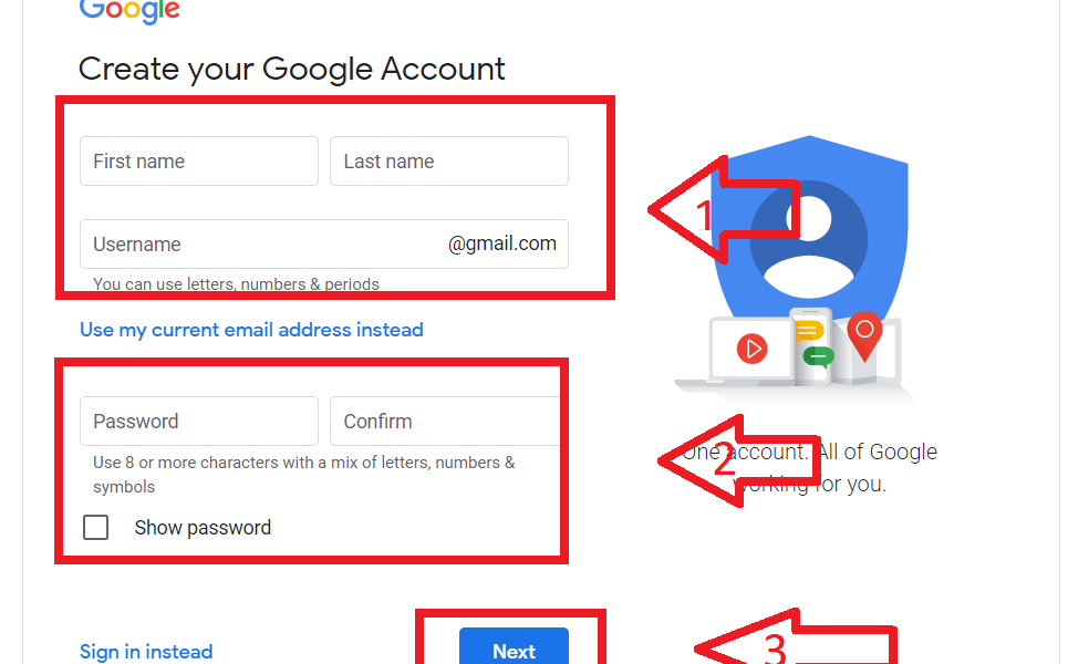 How to Create a Google Drive Account