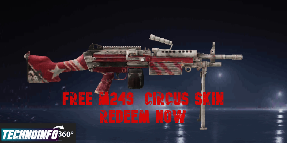 BGMI New Event: Free M249 Circus Skin in Game| How to participate this Event