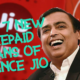 Top 7 prepaid plans of Reliance Jio with 2GB data per day