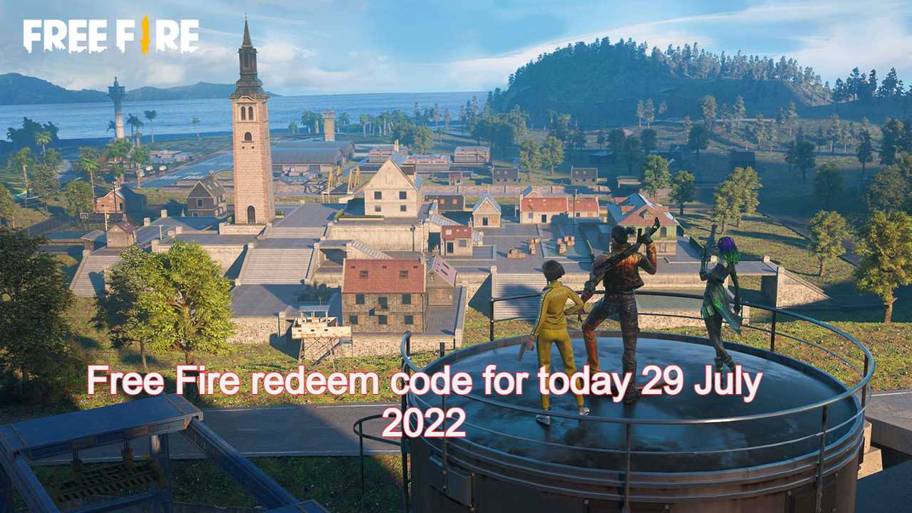 Free Fire redeem code for today 29 July 2022: How to redeem