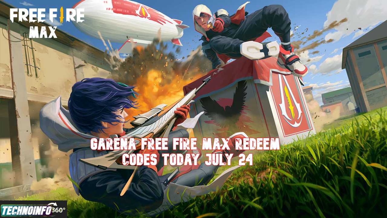 Garena Free Fire MAX Redeem Codes today July 24:How to redeem
