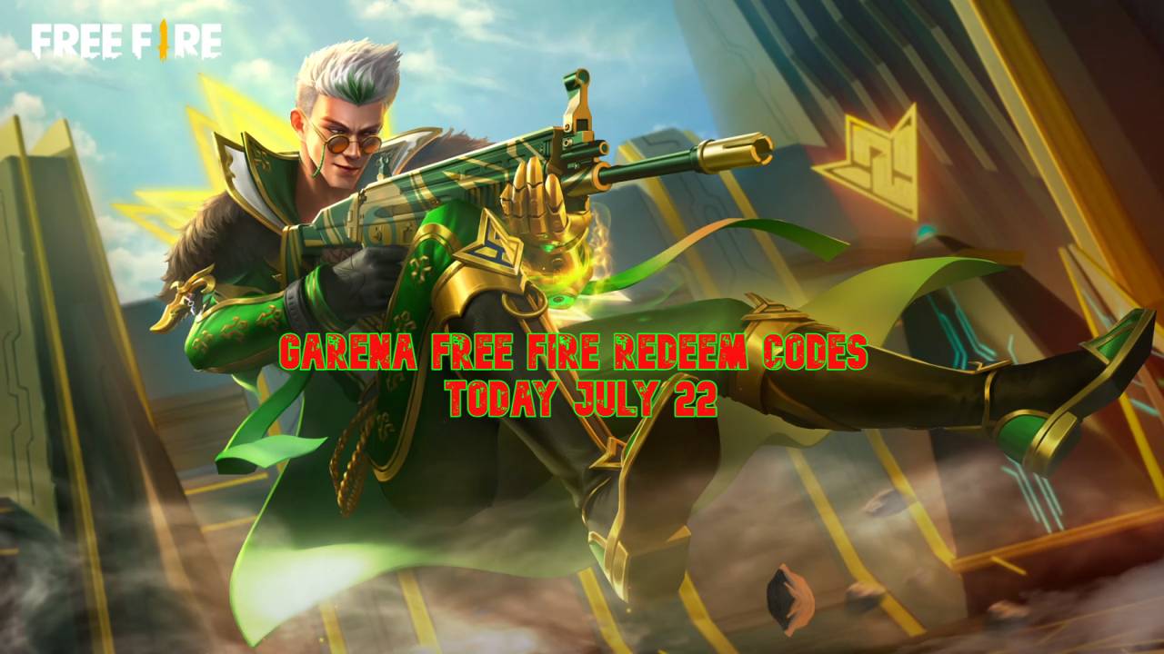 Garena Free Fire Redeem codes for Today July 22: ff Reward how to redeem