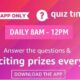What are the Amazon Daily quiz answers today 13th September 2022: Win 500rs Amazon Pay Balance